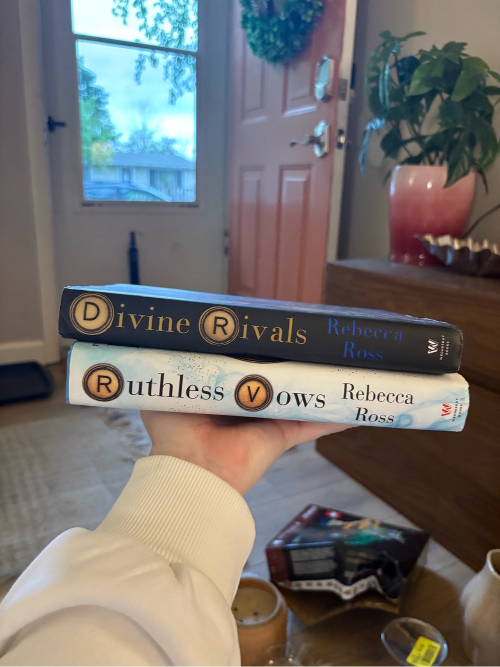 Divine Rivals & Ruthless Vows Hardback Books by Rebecca Ross